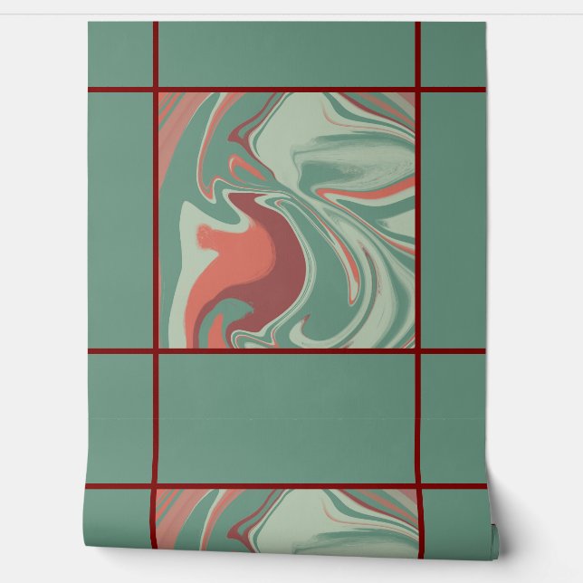 Green orange design 壁紙 (ほどく)