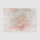 Green Orange Pink Abstract Decoupage Tissue Paper 薄葉紙 (正面)