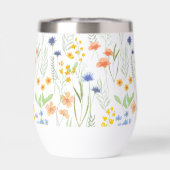 Green Orange Wildflower Watercolor (背面)