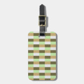 Green Organic Nature Colors ラゲッジタグ (正面縦)