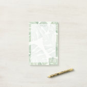 Green Palm Plant Post-it Notes ポストイット (デスク上)
