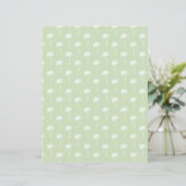 green palm tree scrapbooking paper (スタンド正面)