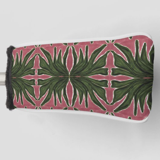 Green Palms  ゴルフヘッドカバー (正面)