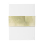 Green Pastel Floral Watercolor Wedding 招待状ベリーバンド (裏面例)