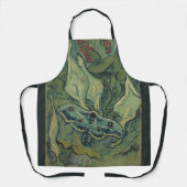 Green Peacock (Emperor) Moth by Vincent van ゴッホ エプロン (正面)