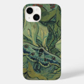 Green Peacock (Emperor) Moth by Vincent van ゴッホ Case-Mate iPhoneケース (裏面)