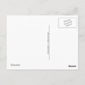 Green Peafowl  Family postcard ポストカード (裏面)