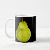 Green Pear Funny Fruit Costume コーヒーマグカップ (左)