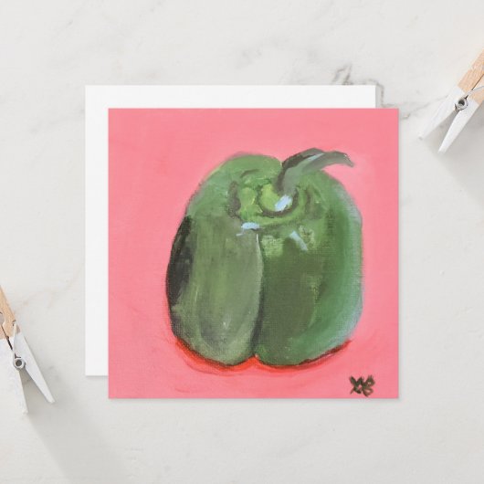 Green Pepper カード (正面/裏面インサイチュ)