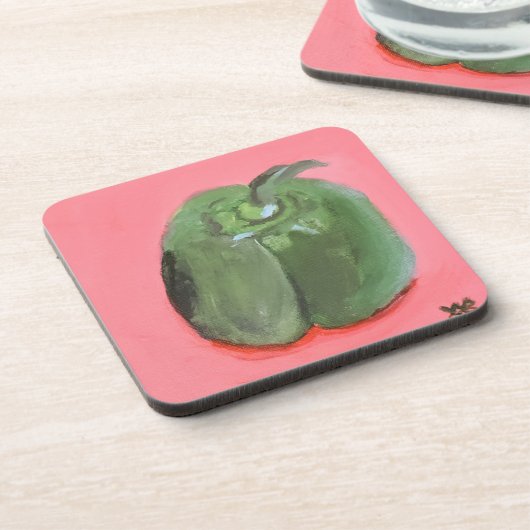 Green Pepper コースター (左側)