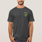Green Pickleballデザインカスタマイズ可能な名前 Tシャツ (正面)