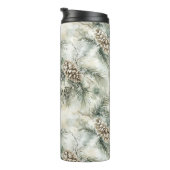 Green  Pine Cones Christmas タンブラー (回転右)