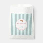 Green Pink Bakery Logo Product Packaging Bag フェイバーバッグ (正面)