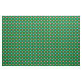 Green Pink Blue Polka Dot Pattern ファブリック (ヤード)