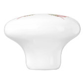 Green Pink Mint Butterfly セラミックノブ (側面)