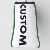 GREEN Piping Custom Golf Putter Headcover Blank ゴルフヘッドカバー (回転90)