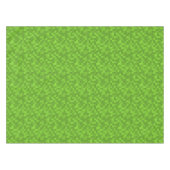 Green Pixel Pattern Retro 8-Bit Gaming テーブルクロス (正面(横))