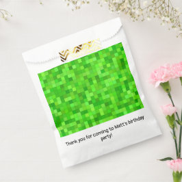Green Pixels フェイバーバッグ