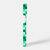 Green Pixels Cell Phone Case Minecraft Print iPhoneケース (右側面)