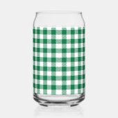 Green Plaid  ガラス缶 (右)