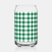 Green Plaid  ガラス缶 (左)