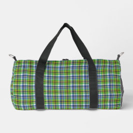 Green Plaid  ダッフルバッグ