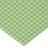 Green Plaid テーブルクロス (アングル)