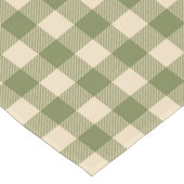 Green Plaid Pattern Table Runner ロングテーブルランナー (コーナー)