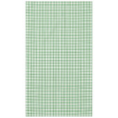Green Plaid Print テーブルクロス (正面)