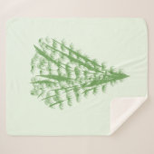 Green plant in the shape of a bouquet. シェルパブランケット (正面(横))