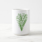 Green plant in the shape of a bouquet. モーフィングマグカップ (中央)