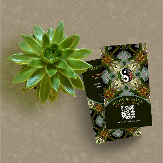 Green Plant Medicine Holistic Naturopathic 名刺