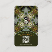 Green Plant Medicine Holistic Naturopathic 名刺 (正面)