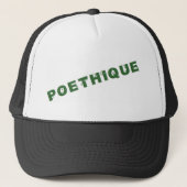 green poéthique キャップ (正面)