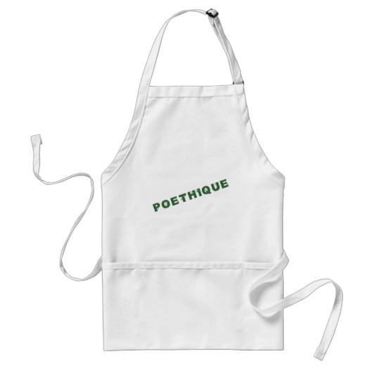 green poéthique スタンダードエプロン (正面)