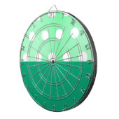 Green Poka Dots ダーツボード (正面右)