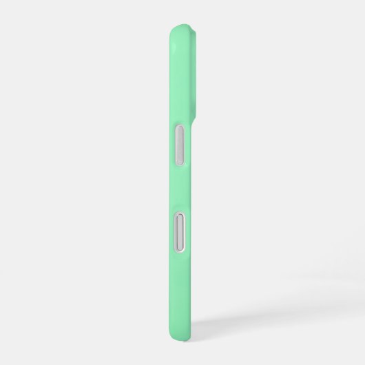 Green Polygon Geometric iPhone 16ケース (右側面)
