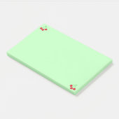 Green Post-it®に関するさくらんぼ ポストイット (アングル)