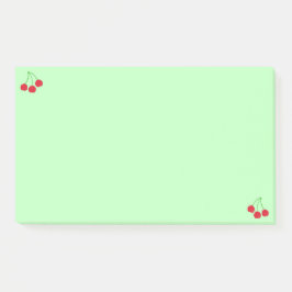 Green Post-it®に関するさくらんぼ ポストイット