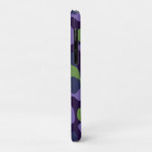 Green Purple and Blue Camo abstract Case-Mate iPhoneケース (裏面/左)