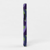 Green Purple and Blue Camo abstract Case-Mate iPhoneケース (裏面/右)