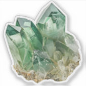 Green Quartz シール (正面)