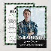 Green Ready Fore Bright Future Golf Graduation 案内状 (正面/裏面)