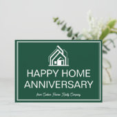 Green Real Estate Business Customized Marketing カード (スタンド正面)