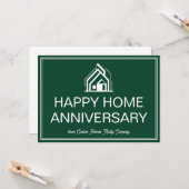 Green Real Estate Business Customized Marketing カード (正面/裏面インサイチュ)