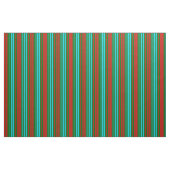 Green Red Blue Stripes Pattern   ファブリック (ヤード)