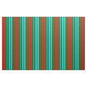Green Red Blue Stripes Pattern   ファブリック (ファットクウォーター)