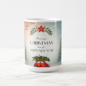 Green&red Chritsmas tree mug 2025 コーヒーマグカップ (中央)