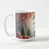 Green&red Chritsmas tree mug 2025 コーヒーマグカップ (左)