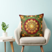 Green Red Decorative Christmas Throw Pillow クッション (椅子)